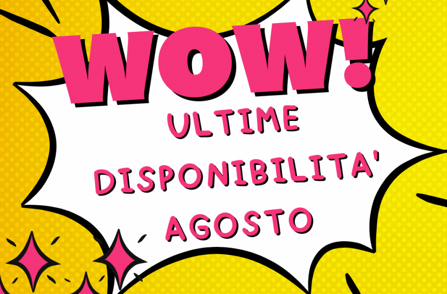 ULTIMI APPARTAMENTI .... ULTIMA SETTIMANA DI AGOSTO